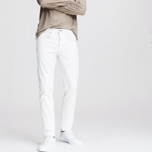 NWT MEN’S RAG & BONE WHITE DENIM (Fit 2, Slim)